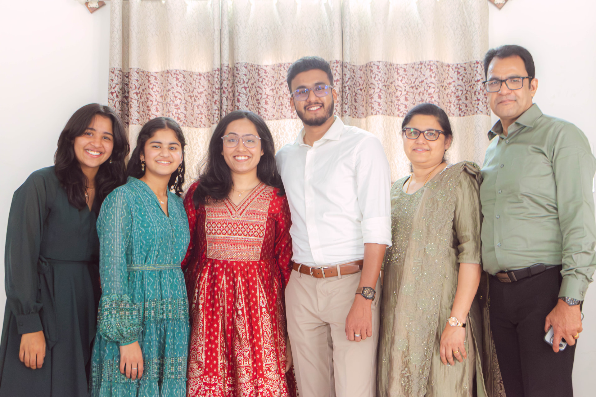 The Renny family together