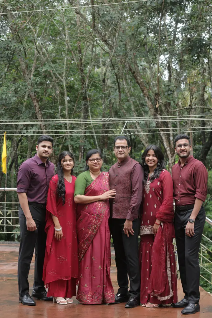 The Renny family together